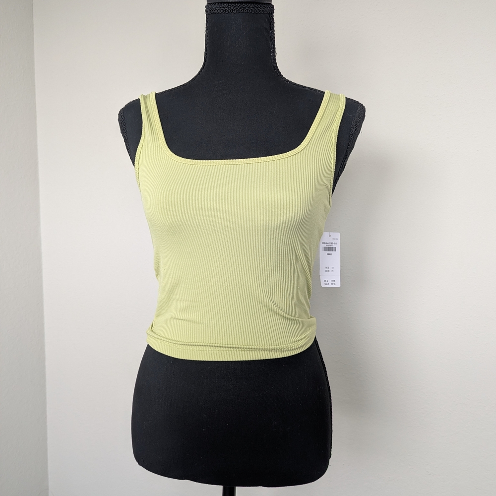 Hollister Light Green Ribbed Camisole